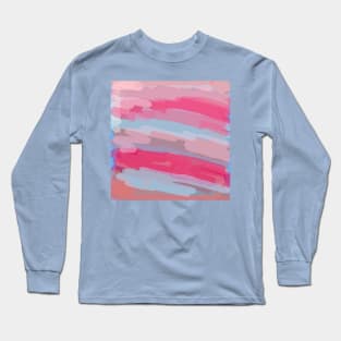 Thru the Desert Abstract Painting Long Sleeve T-Shirt